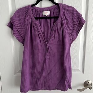 Xirena Kimber blouse S - purple
